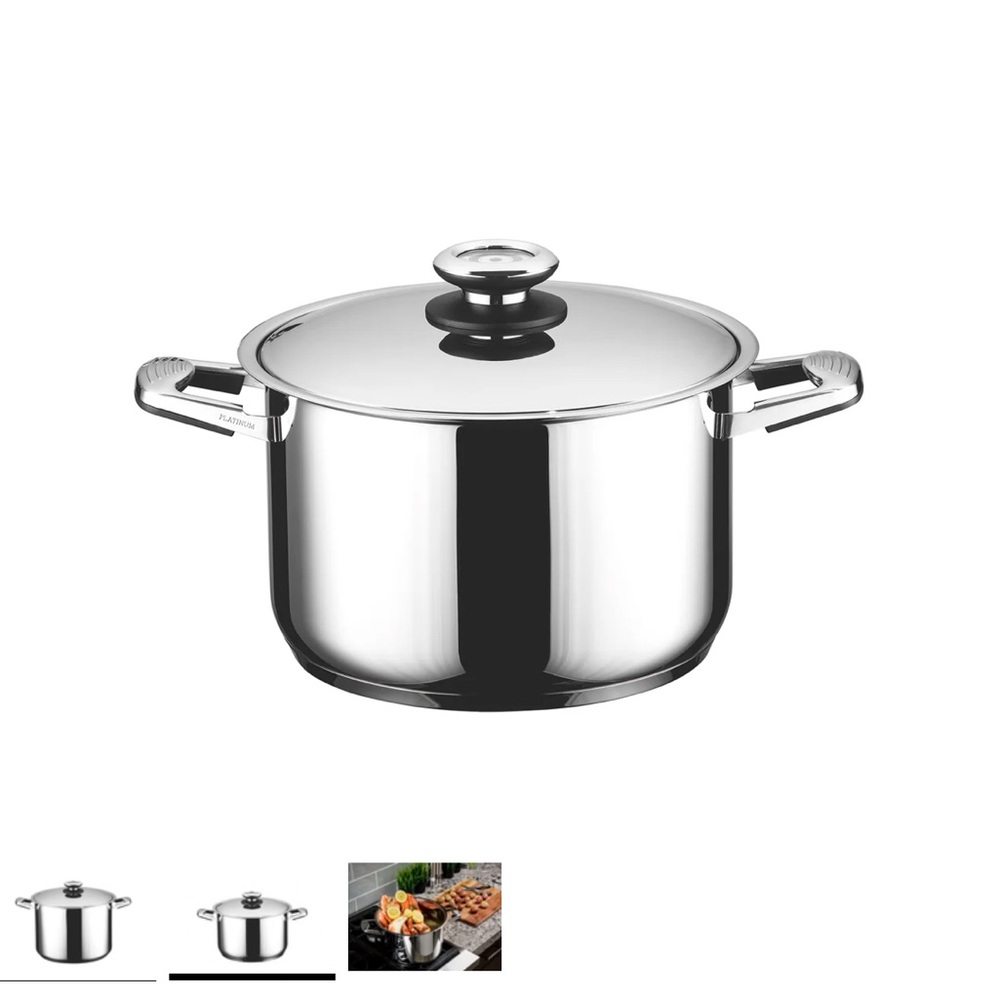 Professional platinum cooking systems 7quart stock pot
